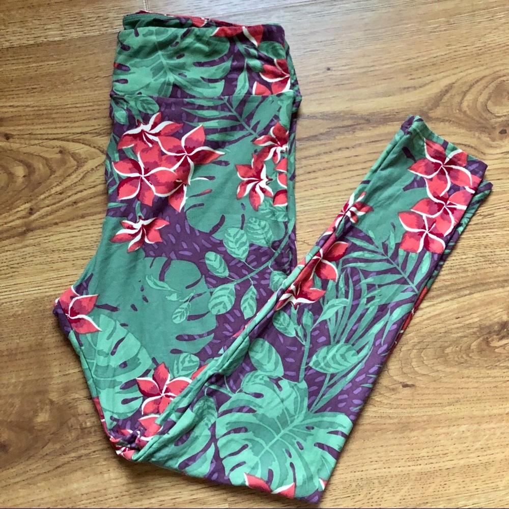 Palm Leaf LuLaRoe Leggings